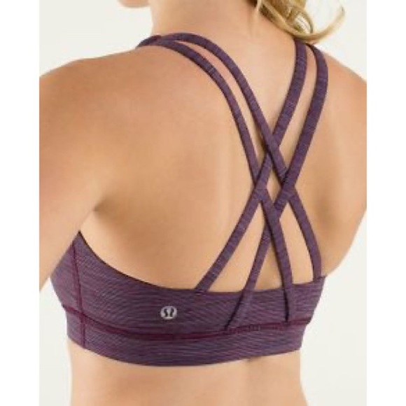 lululemon athletica Other - Lululemon Energy Bra, September Plum color, size 4